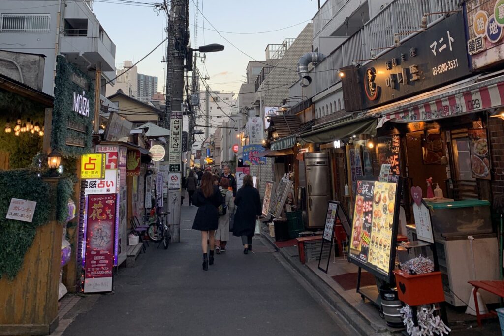 Okubo Buzzing Street, Okubo, Tokyo