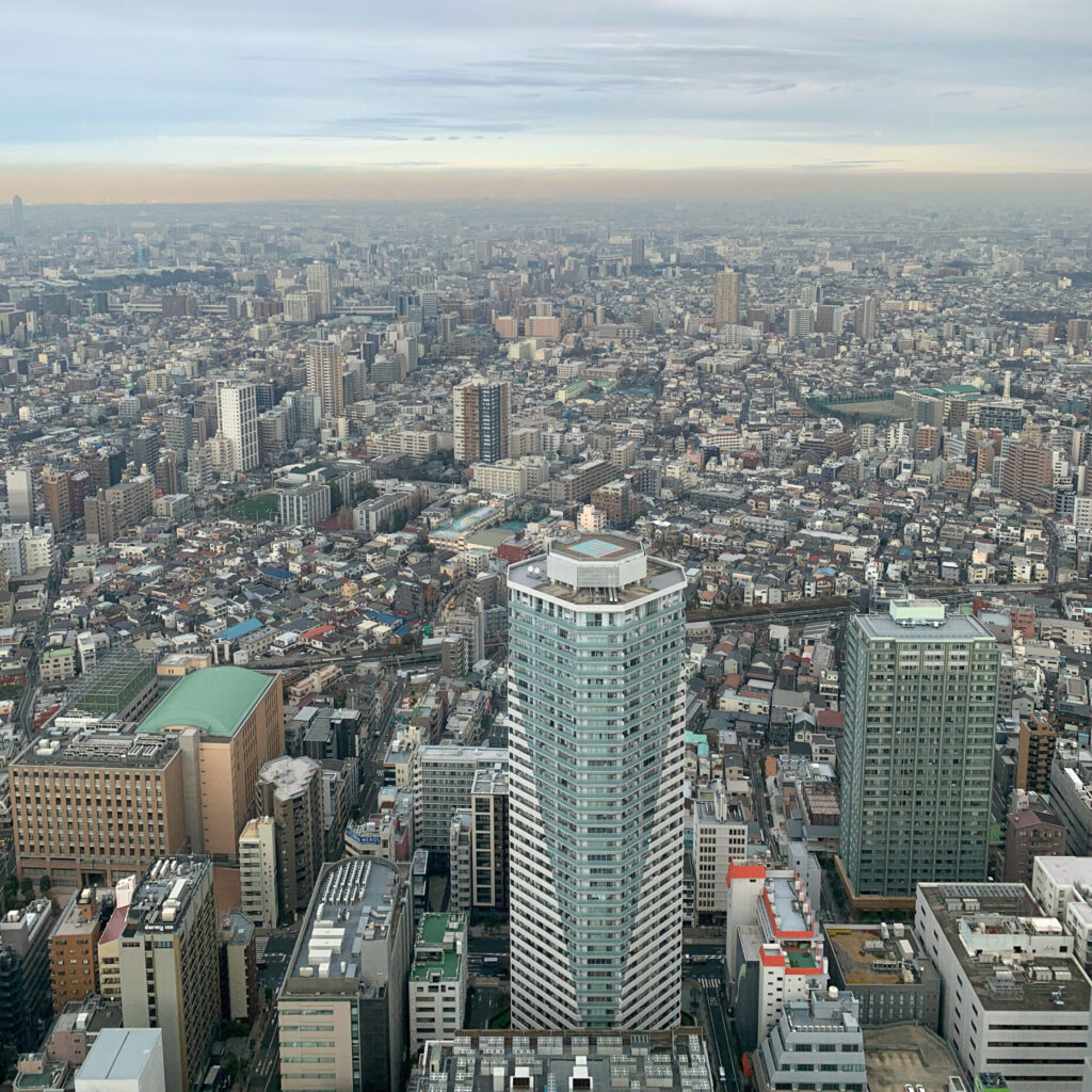 View from the Sky Restaurants at Ikebukuro Sunshine City