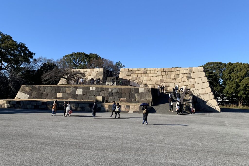 Basement of Edo Castle's Main Tower in the Imperial Palace, Tokyo Walking Guide