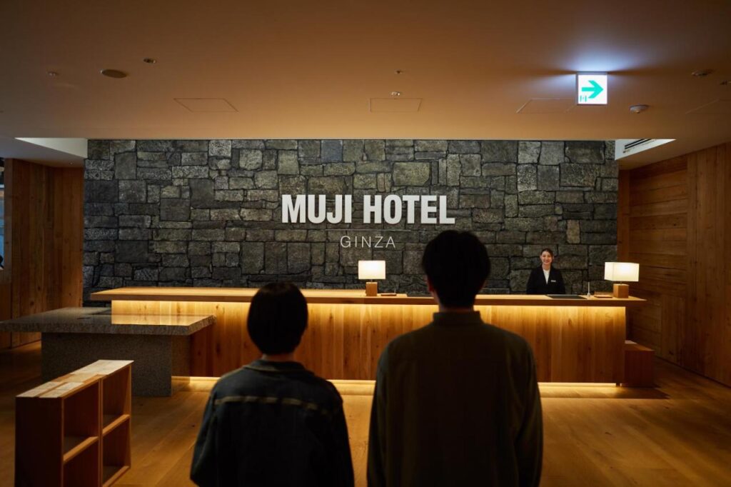 MUJI Hotel located in Ginza, Tokyo Walking Guide