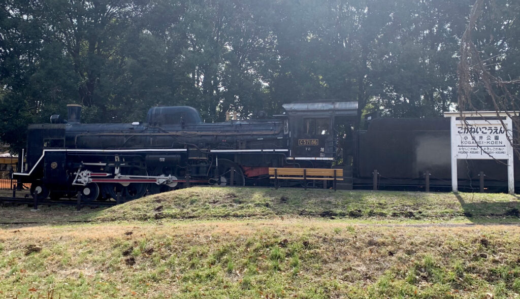 Steam Locomotive at Koganei Park, Tokyo Walking Guide