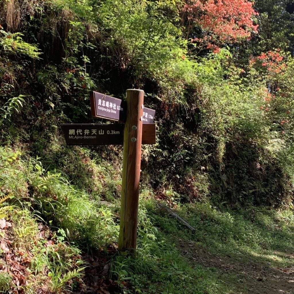 Arrow Signboard 4, Akigawa Hill, Akiruno City