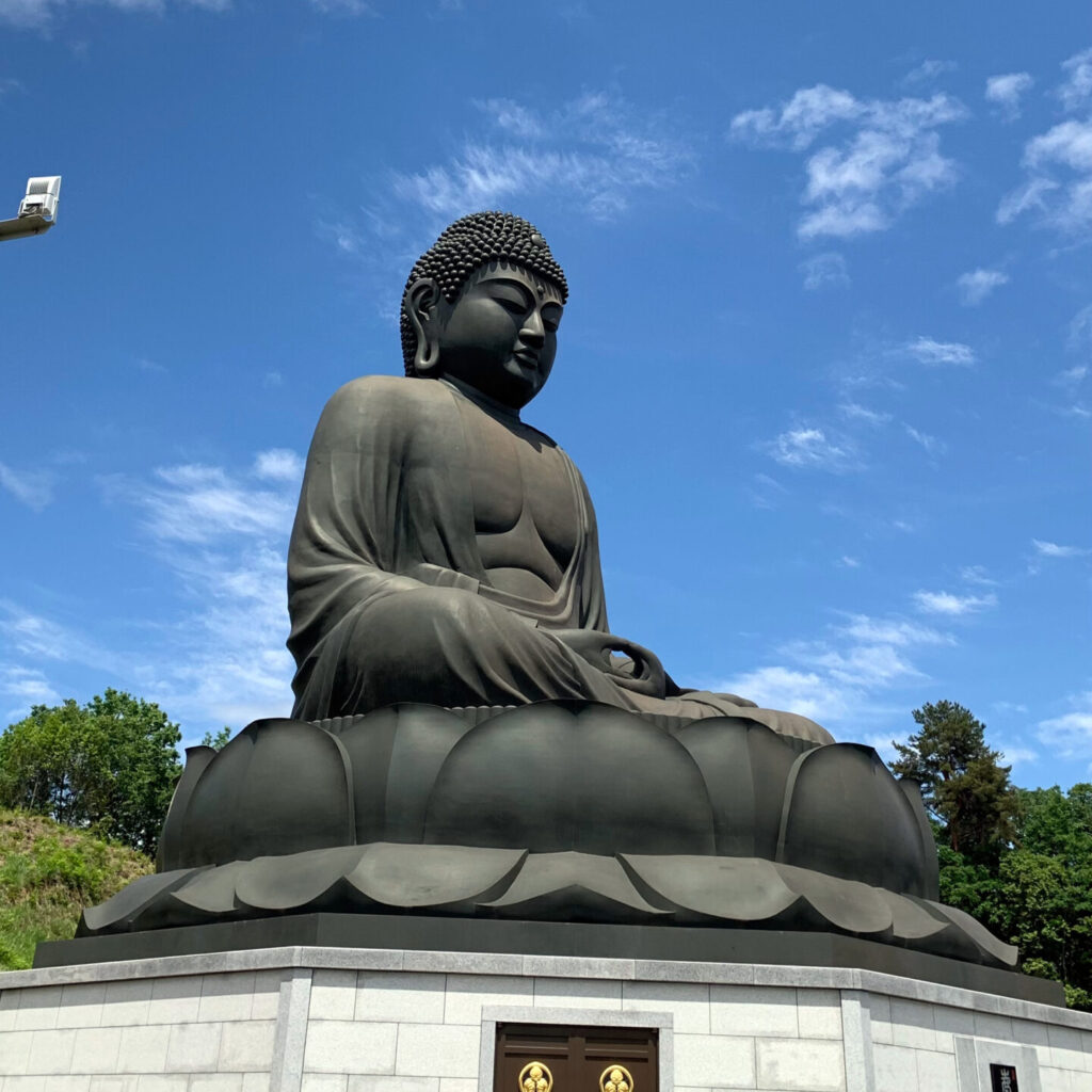 Rokuya Daibutsu at Hokoji Temple, Hinode Town, Tokyo