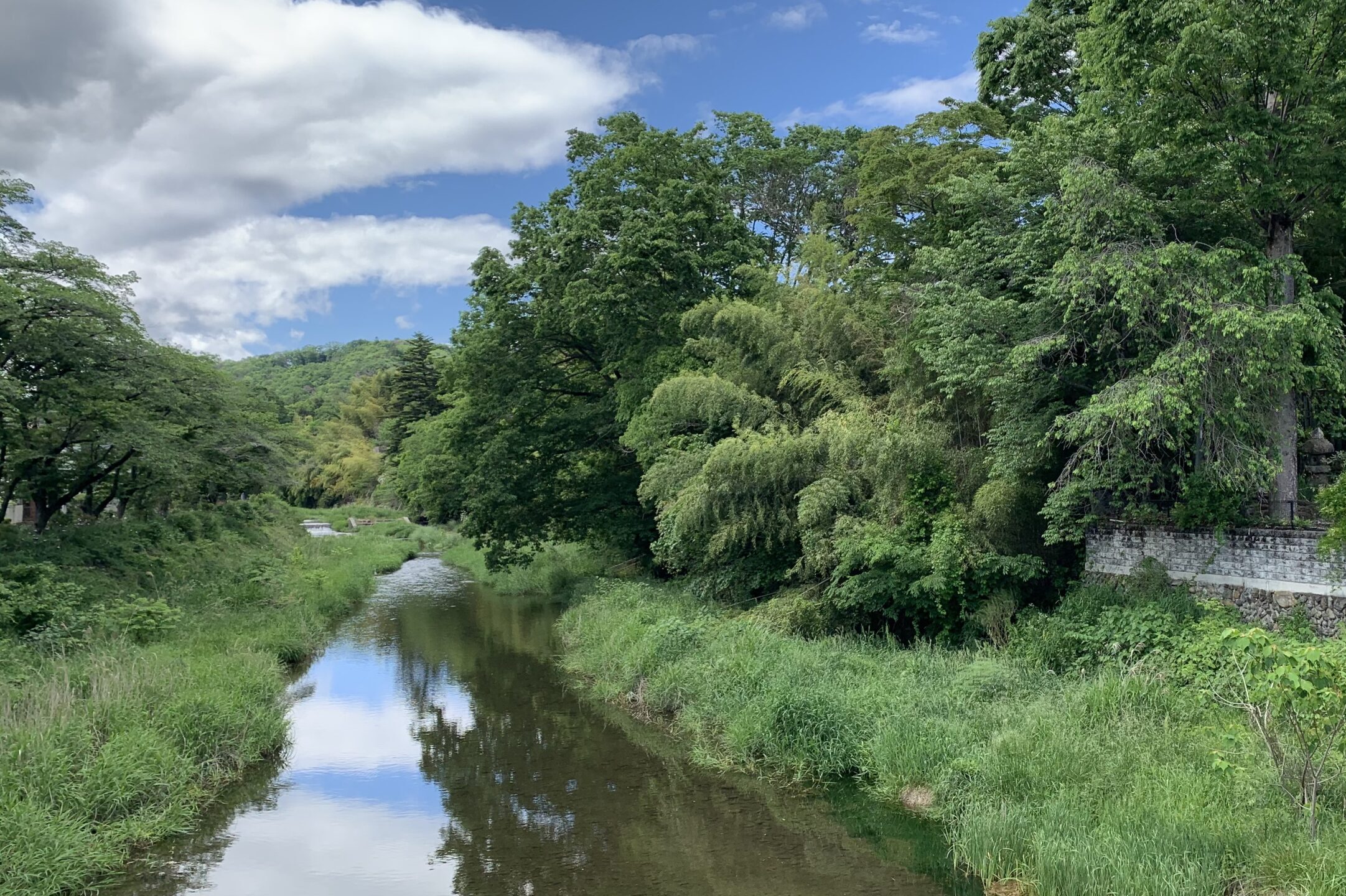 Overview from Hirai River, Hinode Town, Tokyo