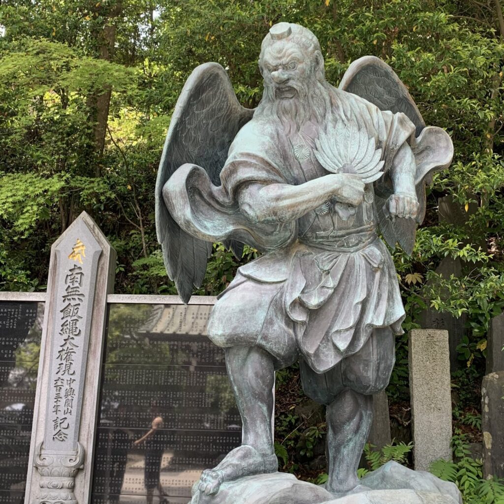 Tengu Statue, Takaosan Yakuo-In, Takaosan, Hachioji, Tokyo