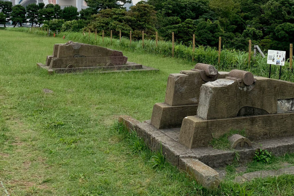 Battery Ruins, Odaiba Seaside Park, Tokyo