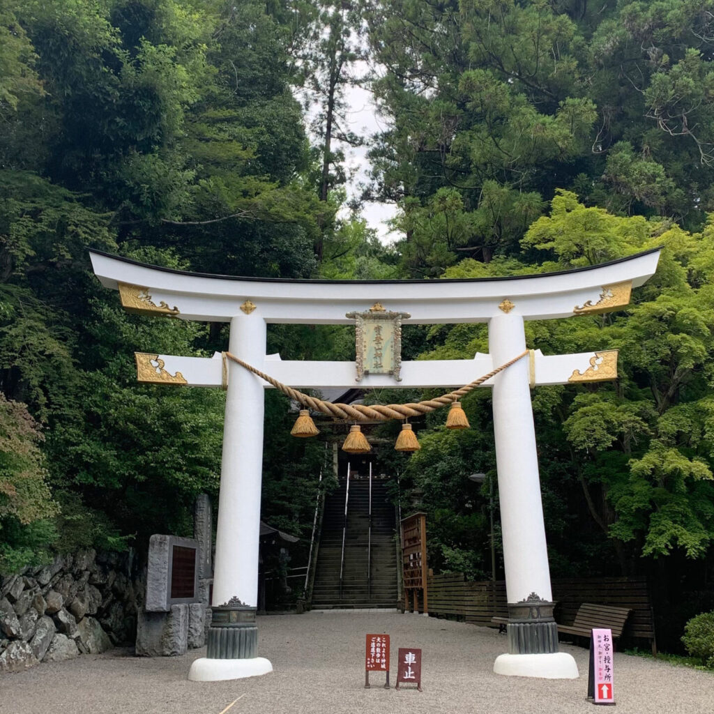 Hodo-San Shrine Torii, Chichibu, Saitama