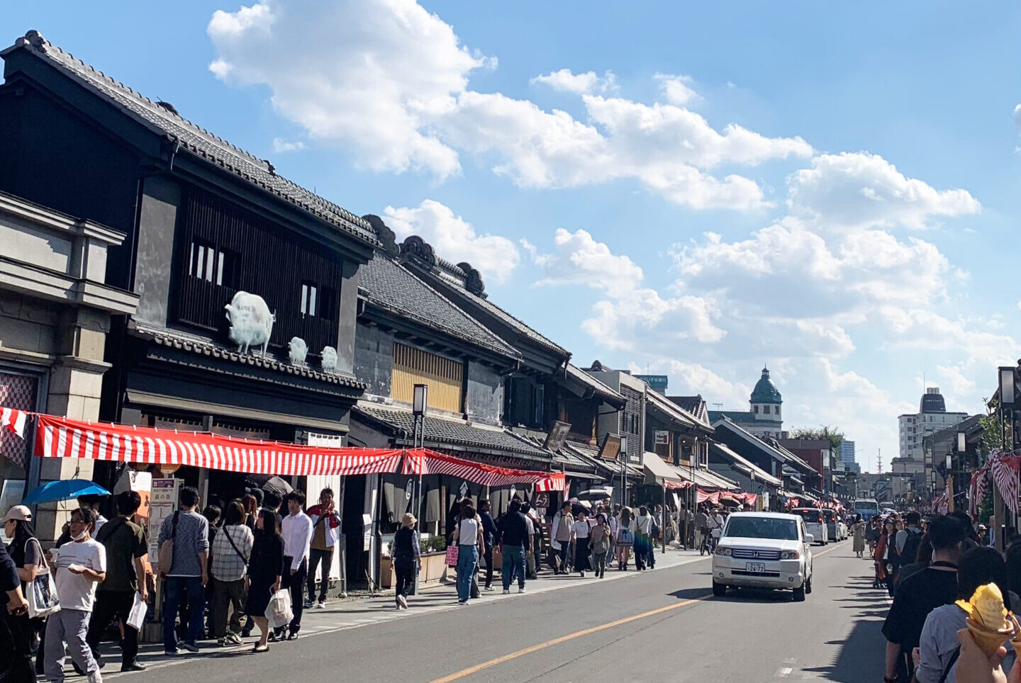 Kawagoe Main Street, Little Edo, Kawagoe, Saitama