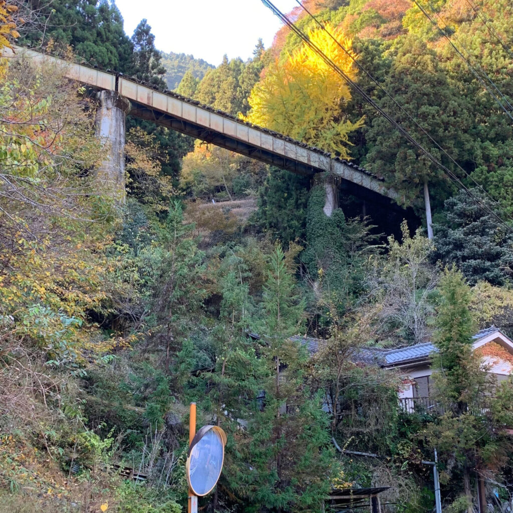 Elevated Old Railway Track, Okutama Old Road, Okutama, Tokyo Walking Guide