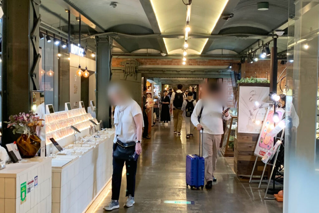 Inside, Yokohama Red Brick Warehouse, Yokohama, Tokyo Walking