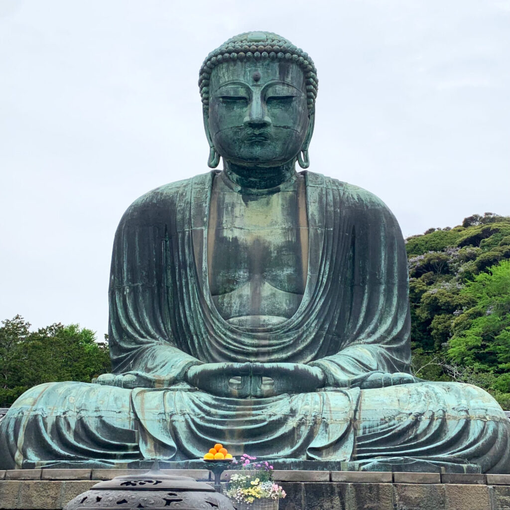 Great Buddha, Kotoku-in Kamakura Daibutsu, Kamakura, Tokyo Walking
