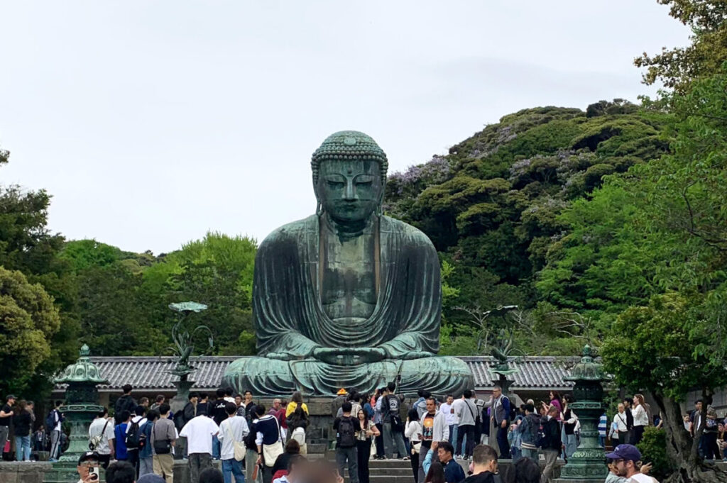 Great Buddha, Kotoku-in Kamakura Daibutsu, Kamakura, Tokyo Walking