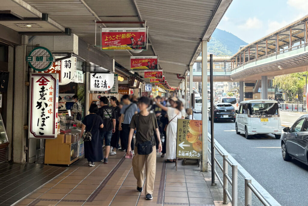Hakone Yumoto Shopping Street, Hakone, Tokyo Walking