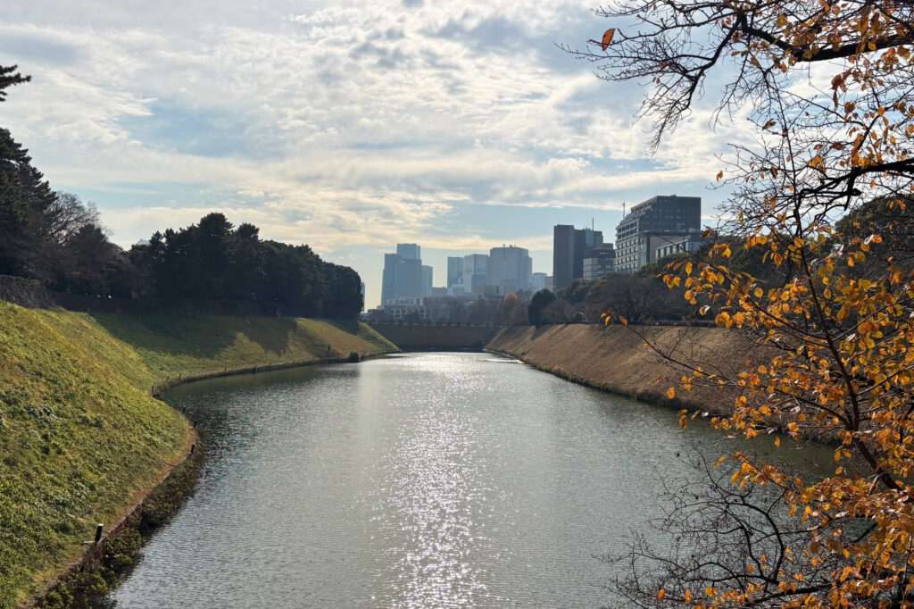 Moat of Chidorigafuchi Side, Imperial Palace, Imperial Palace Run, Tokyo Walking Guide